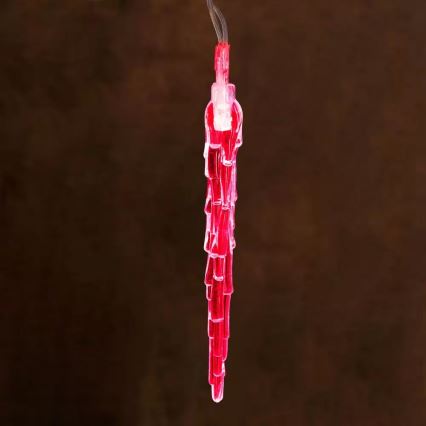 Guirlande de noël 20xLED 2,25m multicolore stalactite