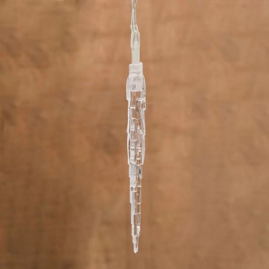 Guirlande de noël 20xLED 2,25m multicolore stalactite