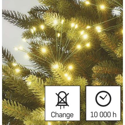 Guirlande de Noël 300xLED 5,2+3 m blanc chaud