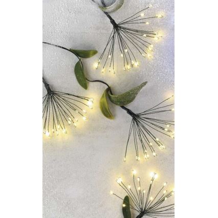 Guirlande de noël 300xLED/8,2m blanc chaud