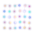 Guirlande de Noël à LED 30xLED/2xAA 3,3m multicolore