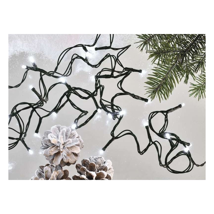 Guirlande de noël d'extérieur 120xLED/17m IP44 blanc froid