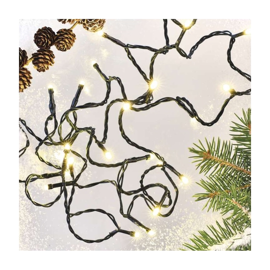 Guirlande de noël d'extérieur 240xLED/29m IP44 blanc chaud