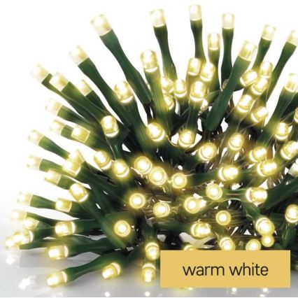 Guirlande de noël d'extérieur 240xLED/29m IP44 blanc chaud