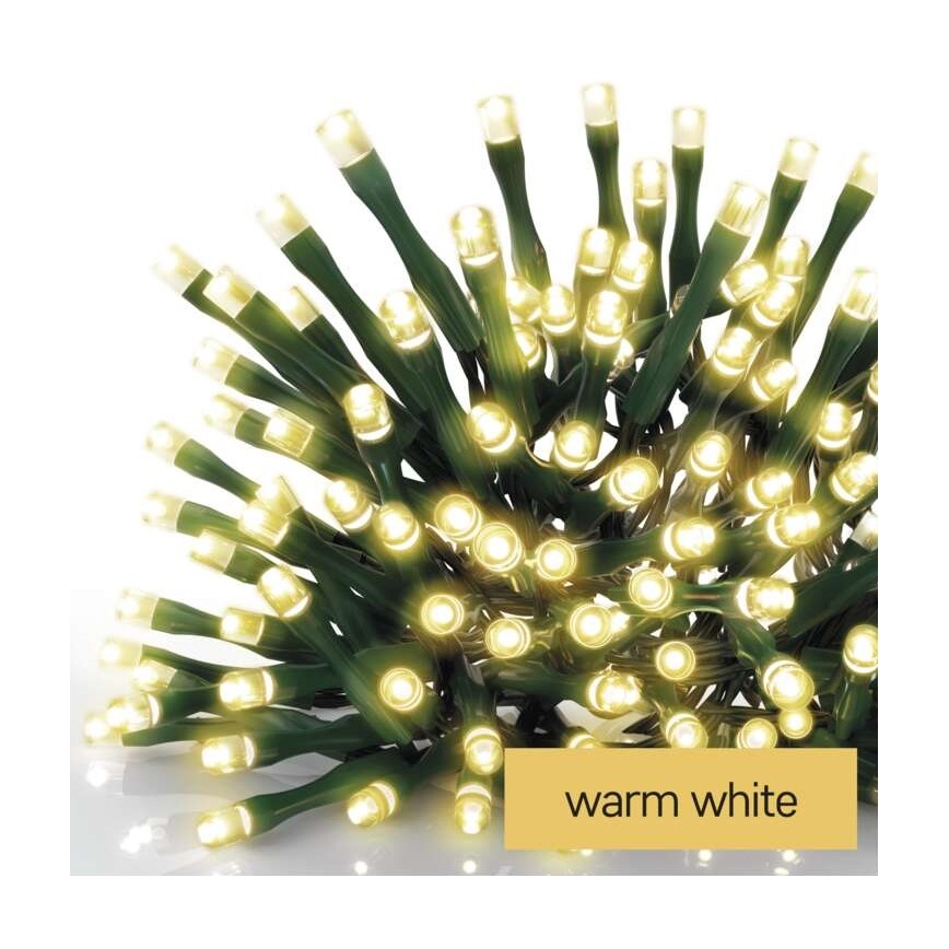 Guirlande de noël d'extérieur 240xLED/29m IP44 blanc chaud