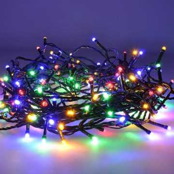 Guirlande de noël d'extérieur 300xLED/8 fonctions 35m IP44 multicolore