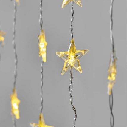 Guirlande de noël d'extérieur 30xLED/3,9m IP44 étoiles