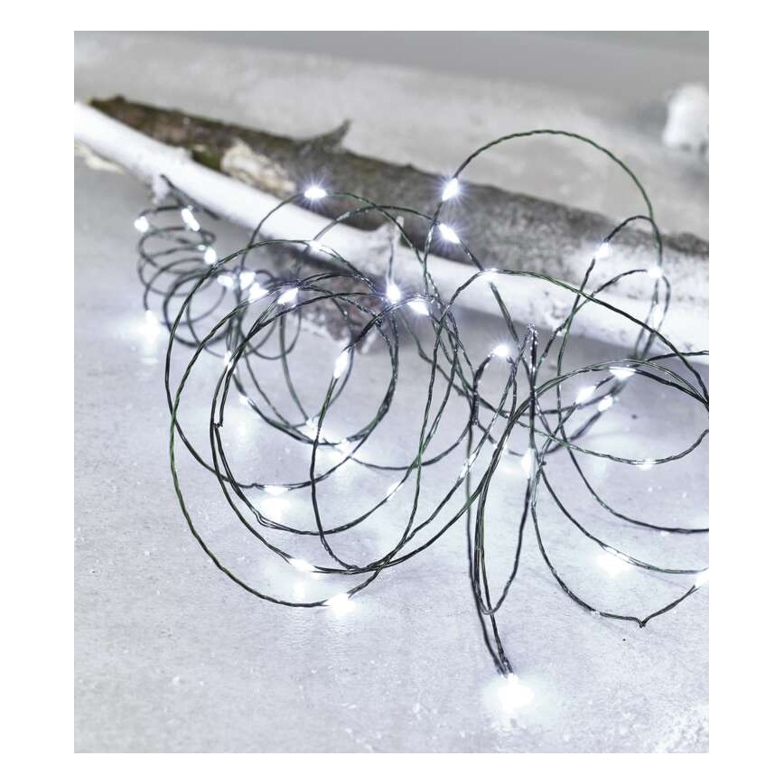 Guirlande de noël d'extérieur 40xLED/9m IP44 blanc froid