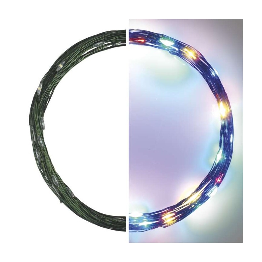 Guirlande de noël d'extérieur 40xLED/9m IP44 multicolore