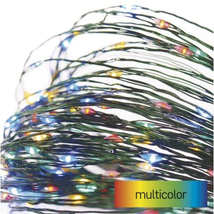 Guirlande de noël d'extérieur 40xLED/9m IP44 multicolore