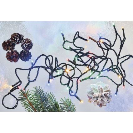 Guirlande de noël d'extérieur 40xLED/9m IP44 multicolore