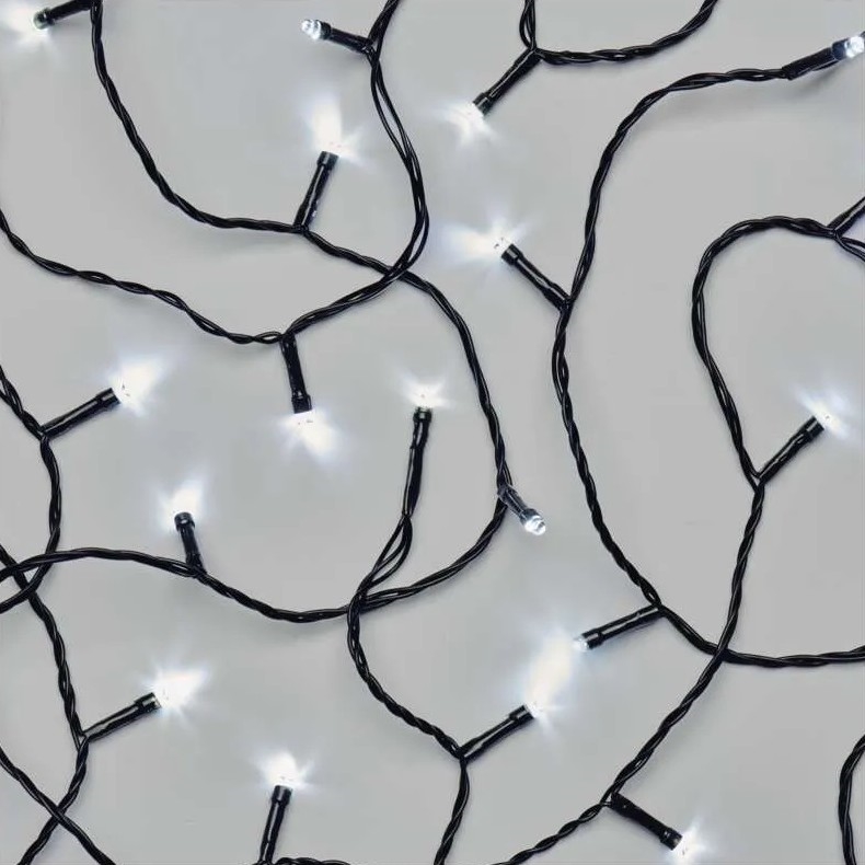 Guirlande de Noël extérieure 100xLED/10m IP44 blanc froid