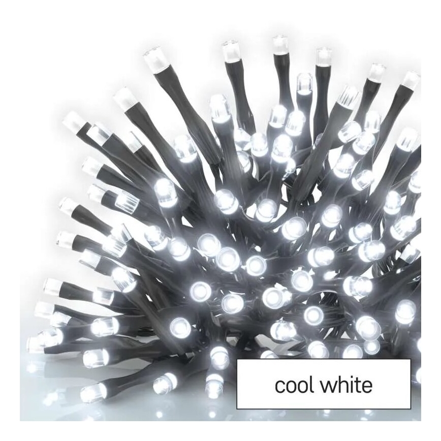 Guirlande de Noël extérieure 100xLED/10m IP44 blanc froid