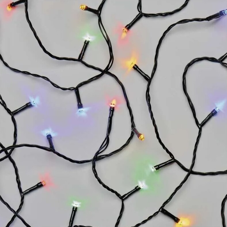 Guirlande de Noël extérieure 100xLED/10m IP44 multicolore