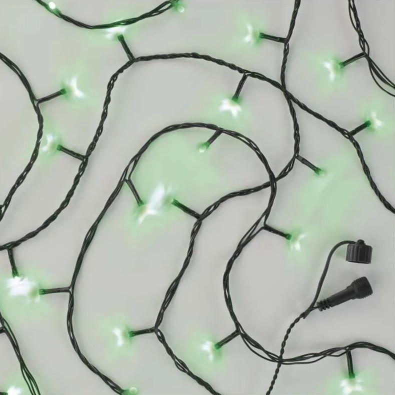 Guirlande de Noël extérieure 100xLED/10m IP44 vert