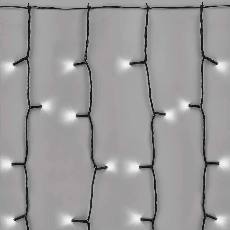 Guirlande de Noël extérieure 100xLED/1x2m IP44 blanc froid