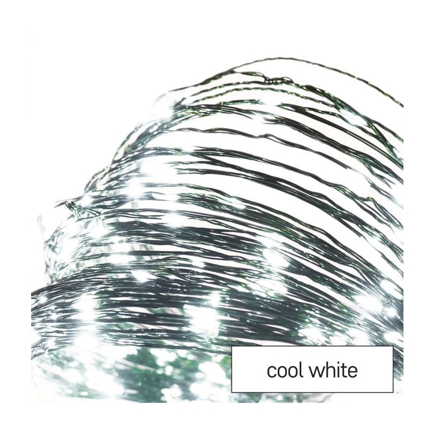 Guirlande de noël extérieure 150xLED/20m IP44 blanc froid