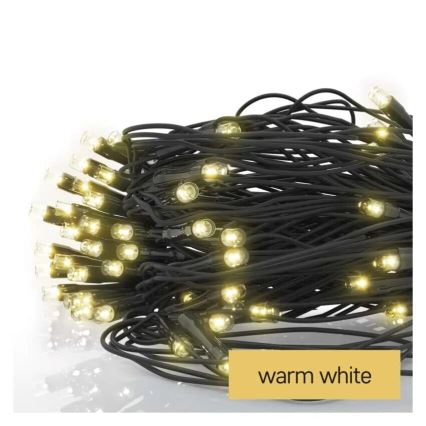 Guirlande de Noël extérieure 160xLED/2x1,5m IP44 blanc chaud