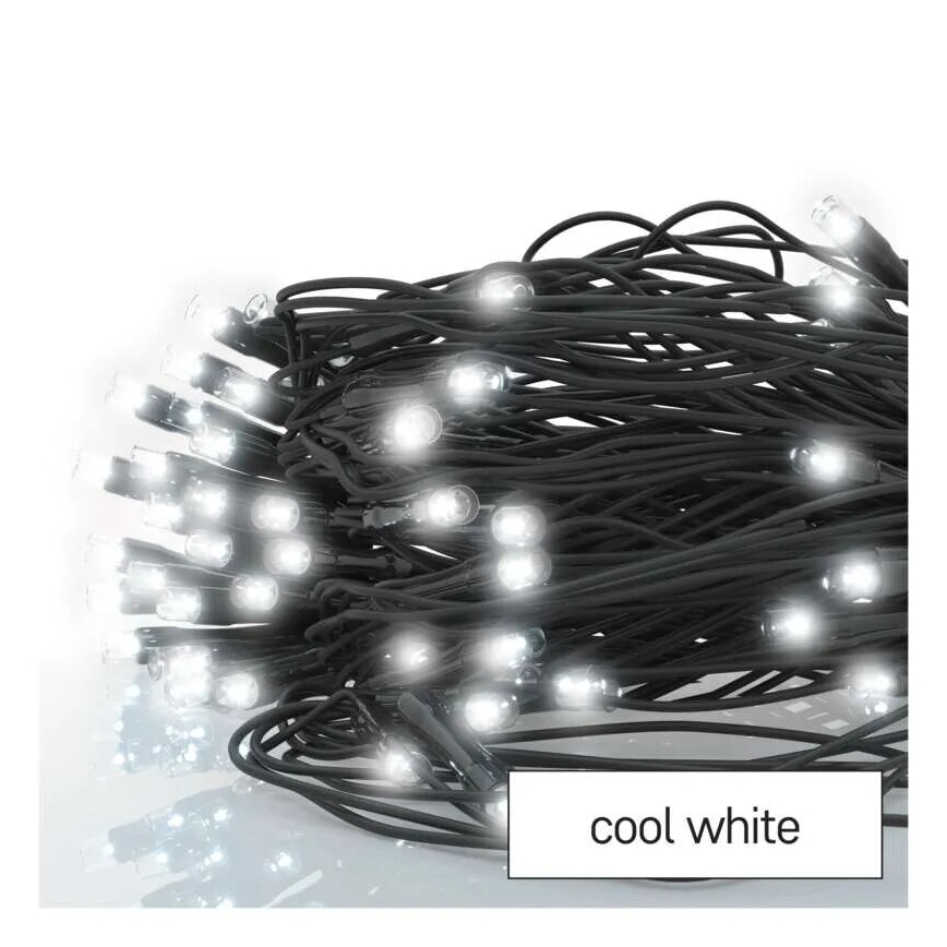 Guirlande de Noël extérieure 160xLED/2x1,5m IP44 blanc froid
