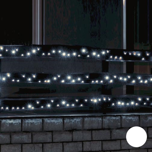 Guirlande de Noël extérieure 35m 500xLED 35m blanc froid IP44