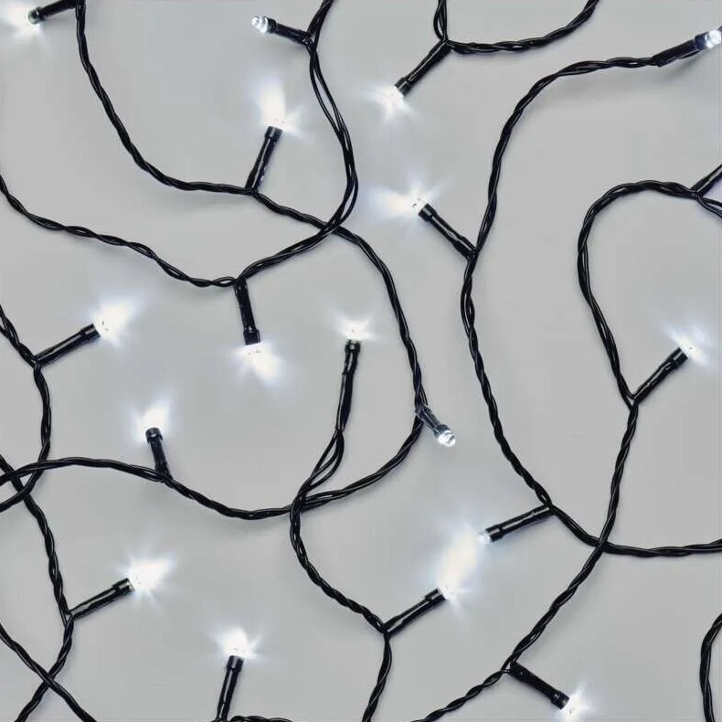 Guirlande de Noël extérieure 50xLED/5m IP44 blanc froid