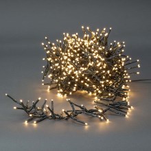 Guirlande de Noël extérieure à LED 768xLED/7 fonctions 8,6m IP44 blanc chaud