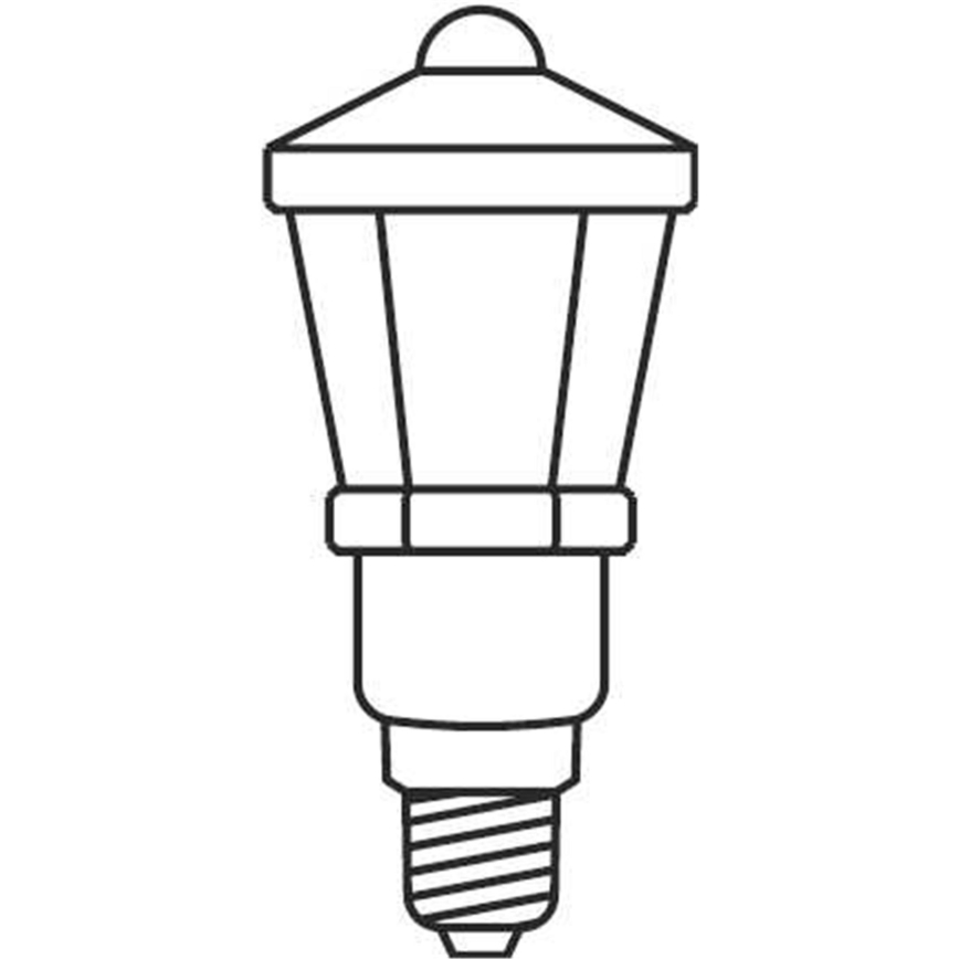 Guirlande de noël LANTERN 12xE10/10,7m blanc chaud - fabriqué en Europe