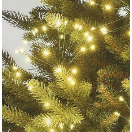 Guirlande de Noël LED 450xLED/11m blanc chaud