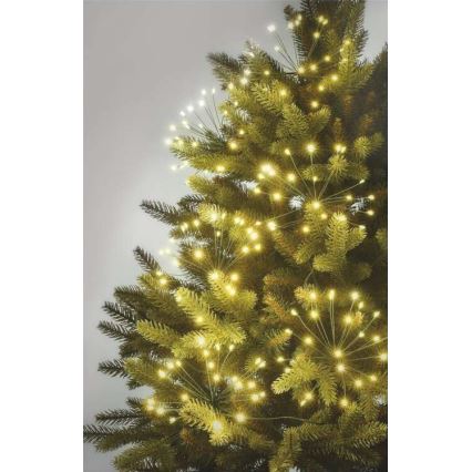 Guirlande de Noël LED 450xLED/11m blanc chaud