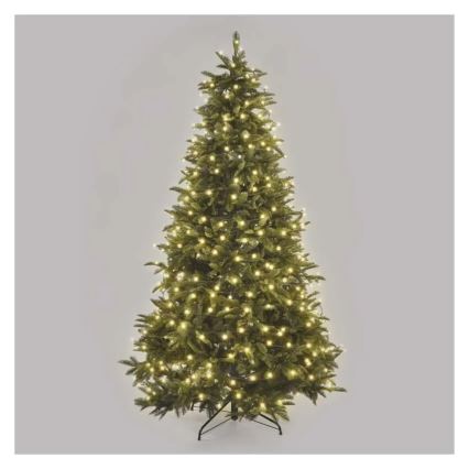 Guirlande de Noël LED 480 LED / 8 fonctions 53 m IP44 blanc chaud