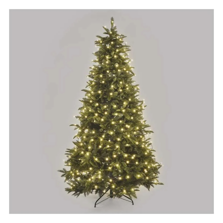Guirlande de Noël LED 480 LEDs, 8 fonctions, 53 m, IP44, blanc chaud