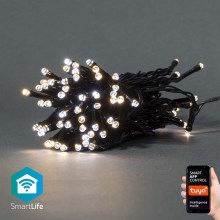 Guirlande de Noël LED 50xLED/8 fonctions 10m IP65 Wi-Fi Tuya