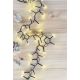 Guirlande de Noël LED 600xLED/17m IP44 blanc chaud