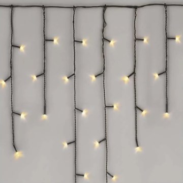 Guirlande de Noël LED d'extérieur 100xLED/2,5x0,9m IP44 blanc chaud