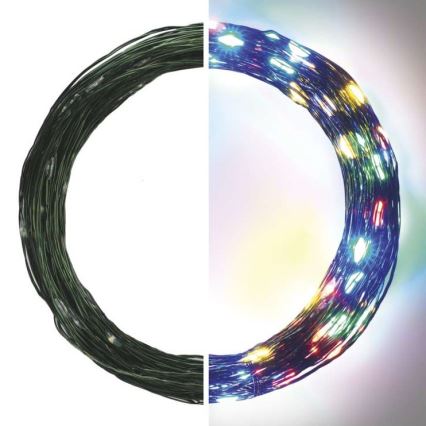Guirlande de Noël LED d'extérieur 150×LED / 20 m IP44 multicolore