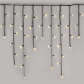 Guirlande de Noël LED d'extérieur 200 LED/8 modes 8,6 m IP44 blanc chaud