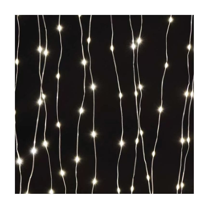 Guirlande de noël LED d'extérieur 240xLED/8 fonctions 6,7 m IP44 blanc chaud