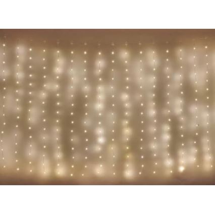 Guirlande de noël LED d'extérieur 240xLED/8 fonctions 6,7 m IP44 blanc chaud