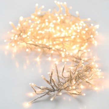 Guirlande de Noël LED d'extérieur 768xLED/230V/8 fonctions 8,5 m IP44 blanc chaud