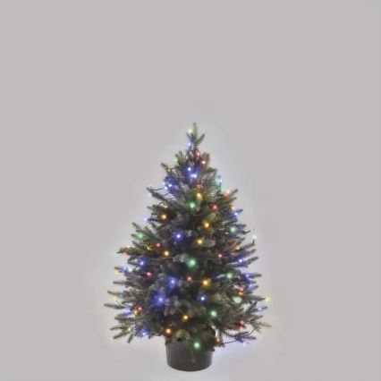 Guirlande de Noël LED d'extérieur 80 LED, 8 fonctions, 13 m, multicolore, IP44