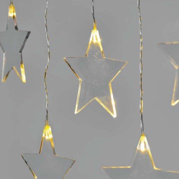 Guirlande de Noël LED d'extérieur 8xLED/5,84m IP44 étoiles
