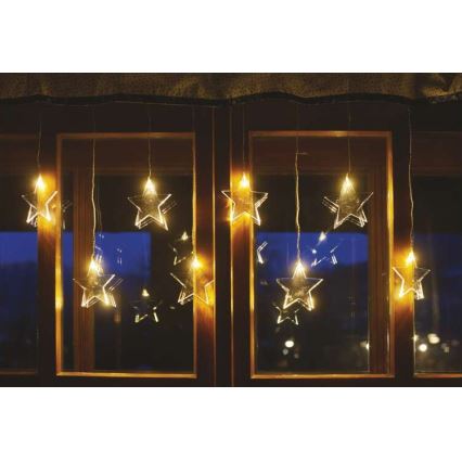 Guirlande de Noël LED d'extérieur 8xLED/5,84m IP44 étoiles