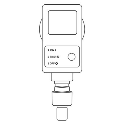 Guirlande de Noël LED d'extérieur NANO 40xLED 9m IP44 blanc chaud
