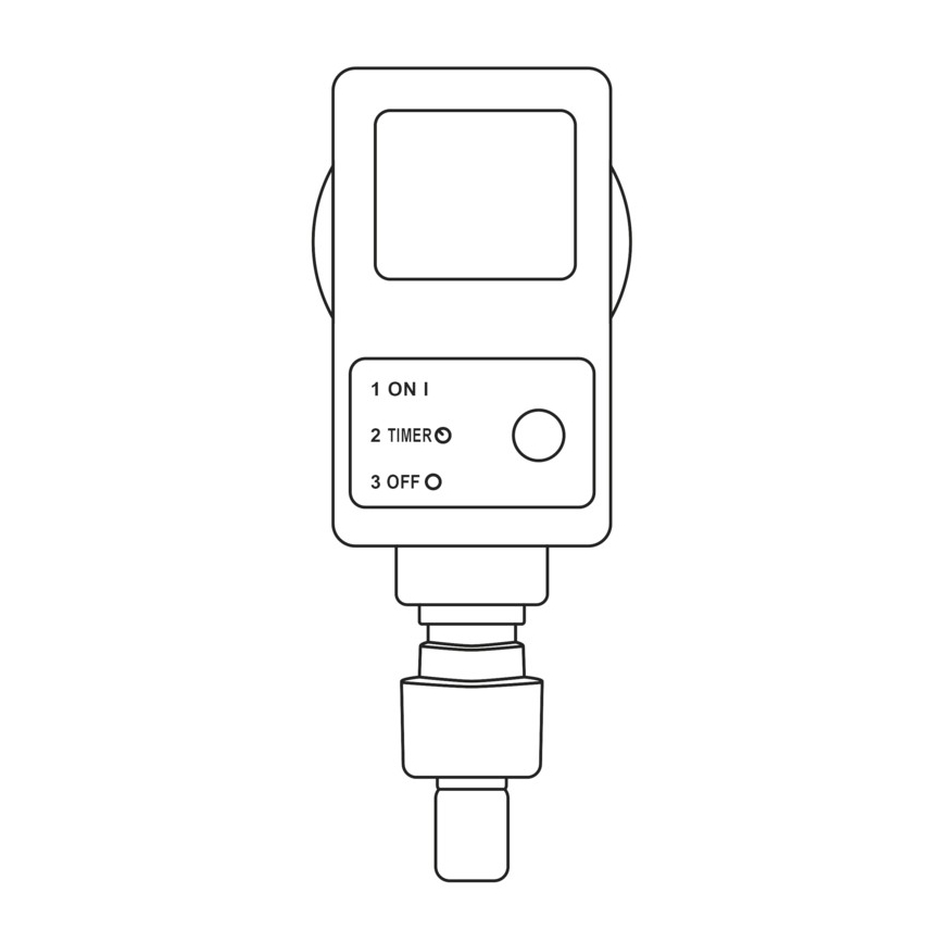 Guirlande de Noël LED d'extérieur NANO 40xLED 9m IP44 blanc chaud
