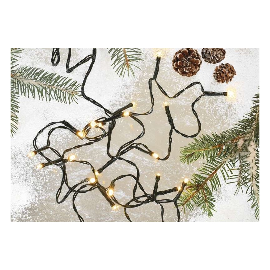 Guirlande de Noël LED extérieur 120xLED/17m IP44 vintage