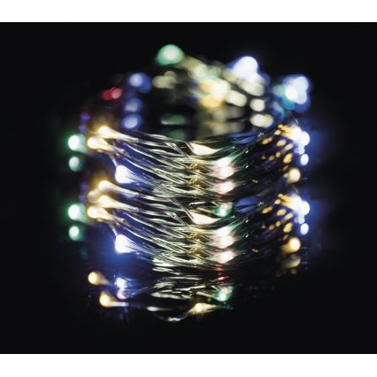 Guirlande de Noël LED extérieur 150xLED 20m IP44 multicolore