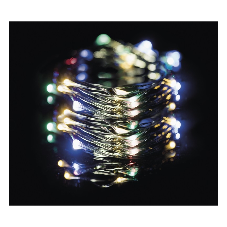 Guirlande de Noël LED extérieur 150xLED 20m IP44 multicolore