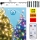 Guirlande de Noël LED extérieur 200xLED 17m IP44 blanc chaud/multicolore + télécommande