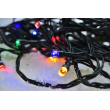 Guirlande de Noël LED extérieur 200xLED/8 fonctions IP44 25m multicolore