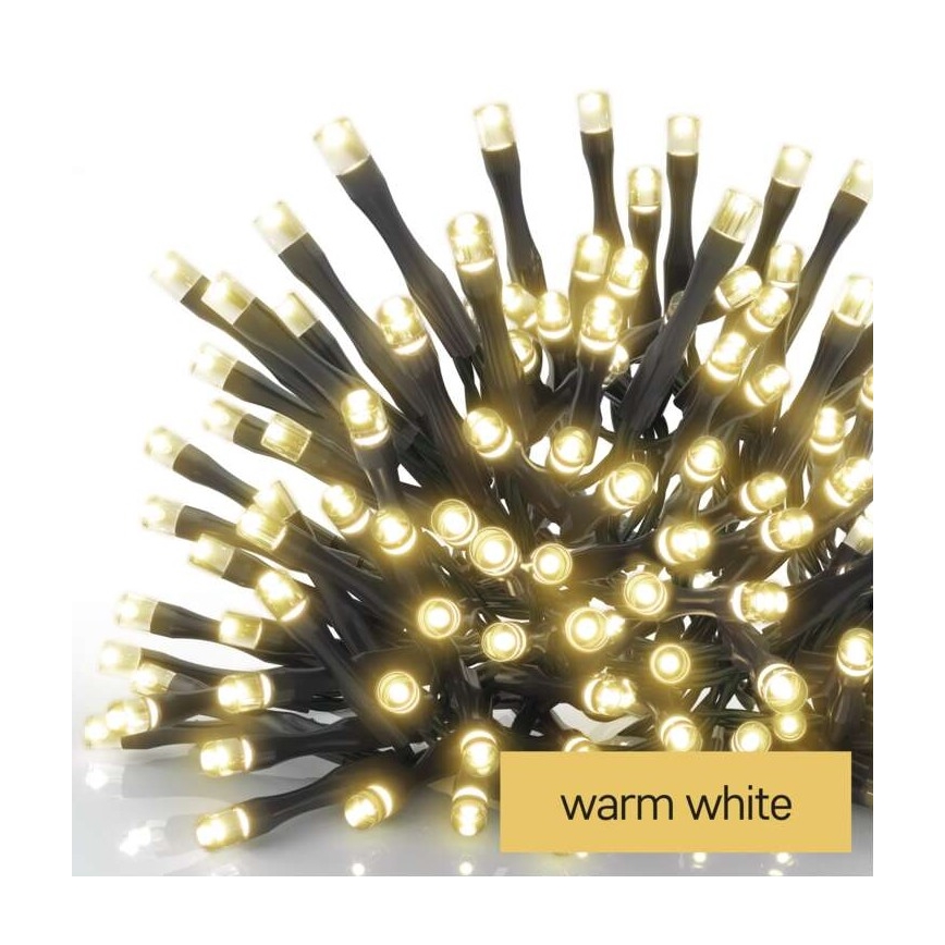 Guirlande de Noël LED extérieur 40xLED/3,3m IP44 blanc chaud